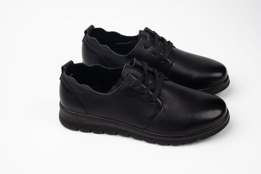 Pantofi din piele naturală FORMAZIONE 251072 N