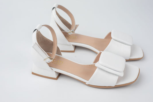 Sandale damă piele naturală DOGATI 1555 Alb