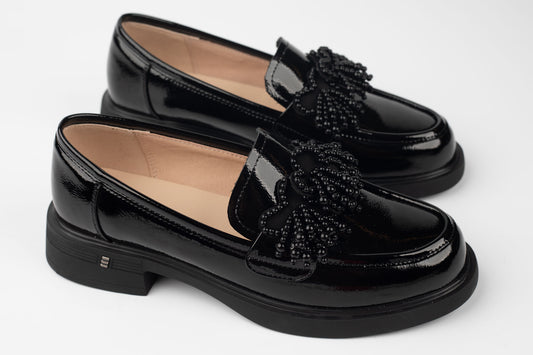 Pantofi damă piele naturală lăcuită BETINA MEL 218 N L