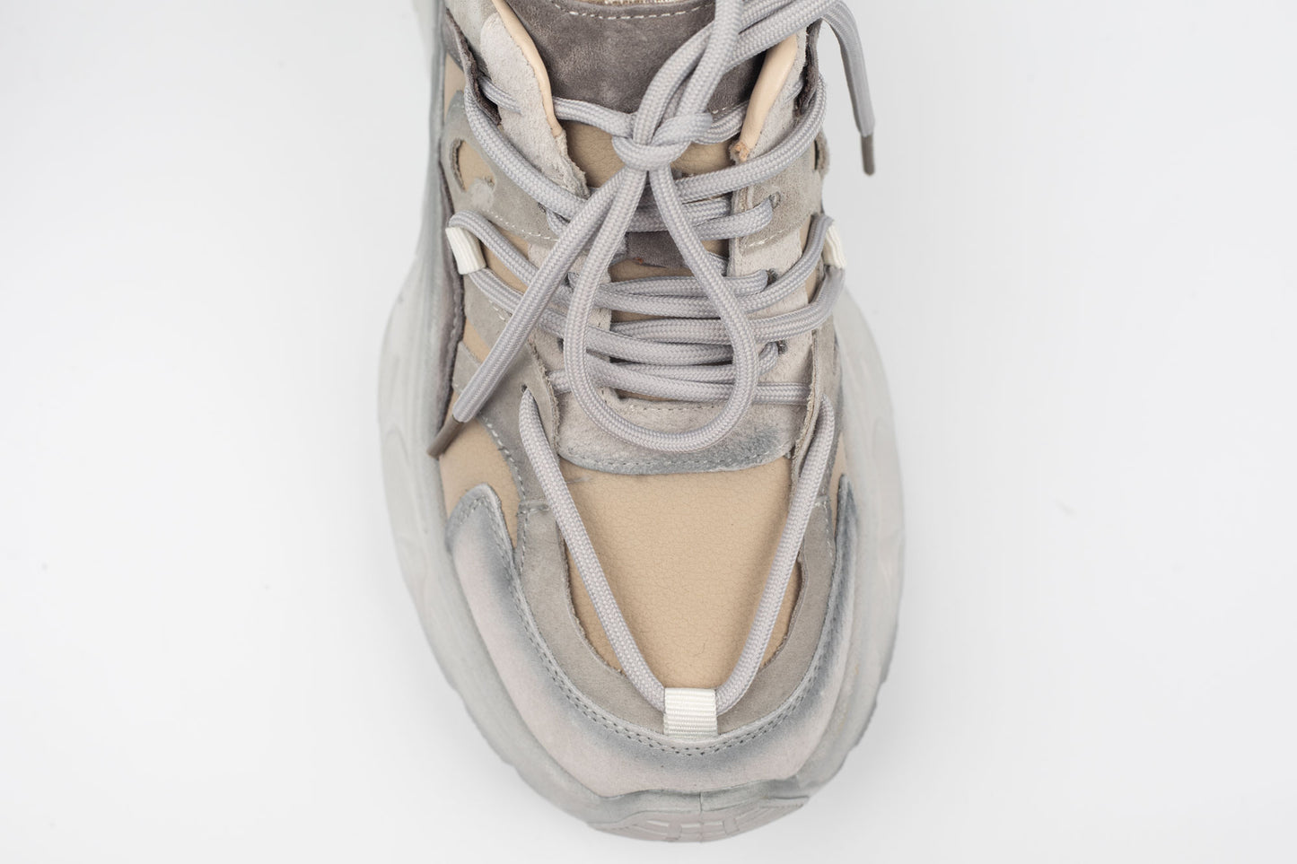 Adidași damă piele naturală FRANCO GERARDO 2122 Grey