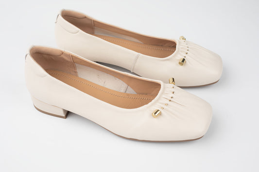 Pantofi damă piele naturală BETINA 51175 Bej