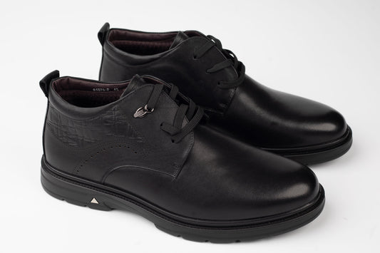 Men's boots genuine leather MELS 91879 N