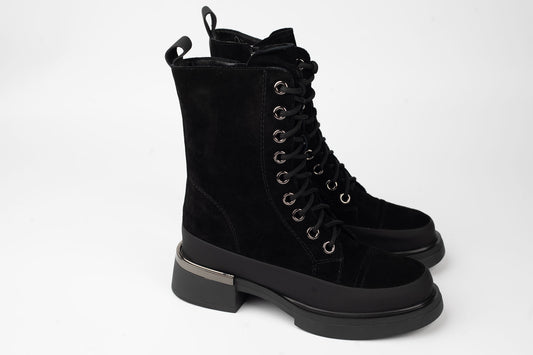 Women's boots made of genuine leather ANNA VIOTI 38464 N vel