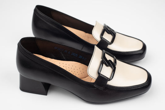 Pantofi damă piele naturală PULSO 1377 N bej XXL