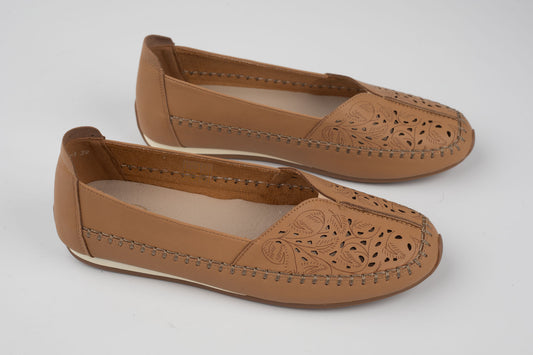 Pantofi damă piele naturală FORMAZIONE 5001-1 Maro