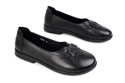 Pantofi dama casual piele naturala FORMAZIONE 203 negru