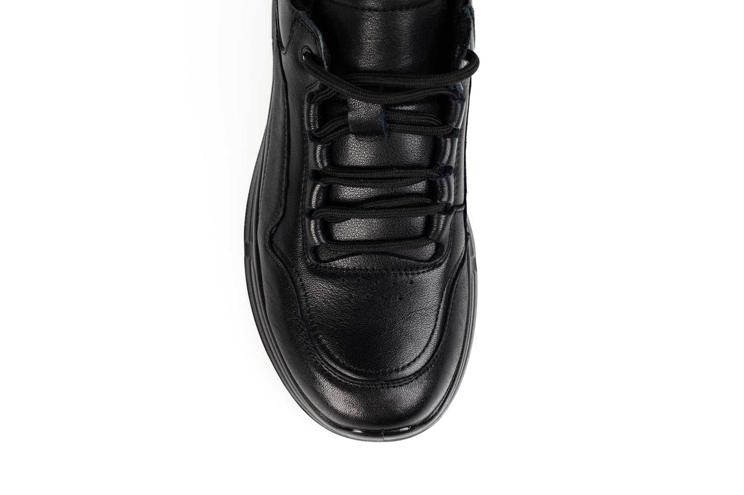 Women's casual shoes made of genuine leather FORMAZIONE 503 Black