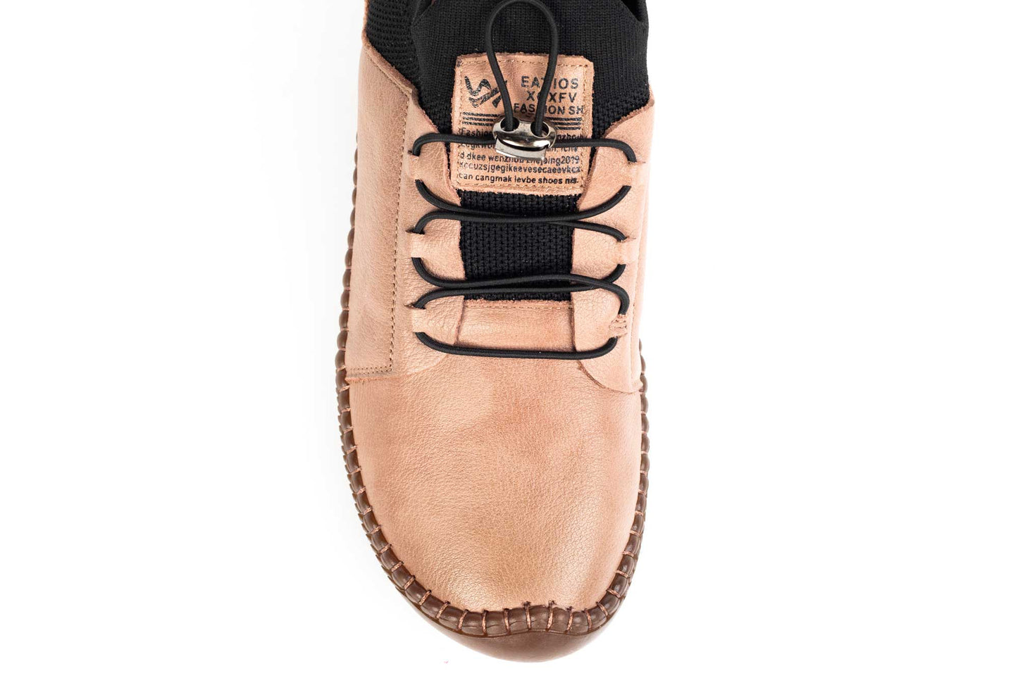 Women's casual shoes made of genuine leather FORMAZIONE 2051 Apricot