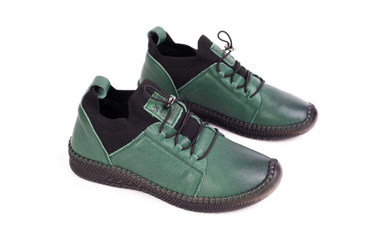 Pantofi dama casual piele naturala FORMAZIONE 2051 Verde
