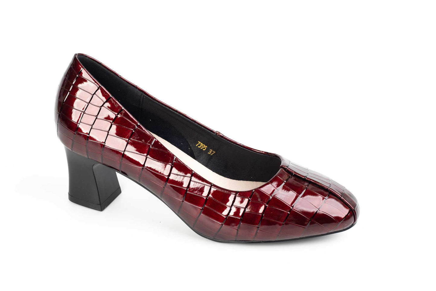 Pantofi dama piele naturala FORMAZIONE 7395 Bordo lac