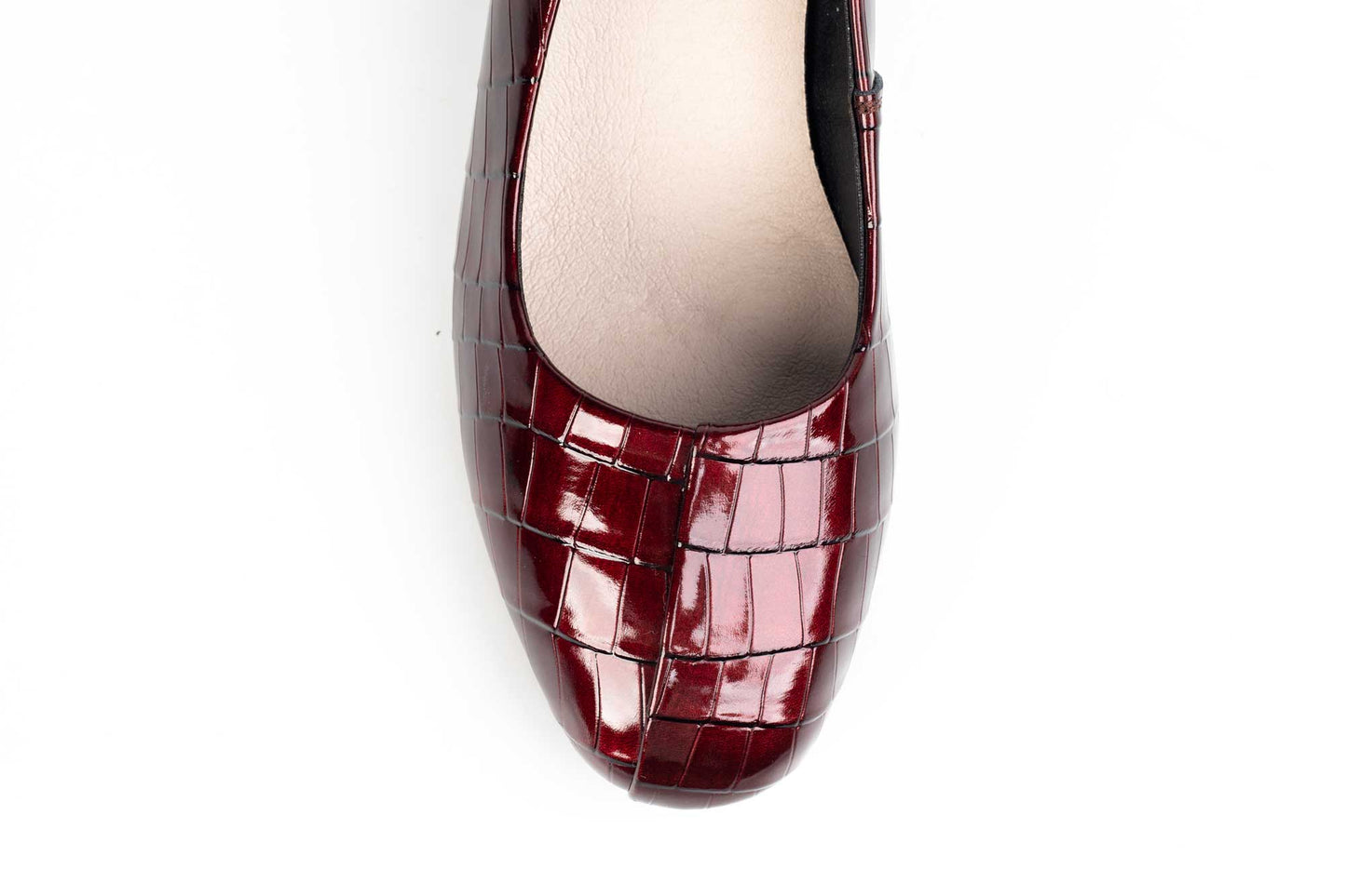 Pantofi dama piele naturala FORMAZIONE 7395 Bordo lac