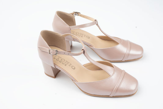 Pantofi damă piele naturală Antonio 7337 Grej