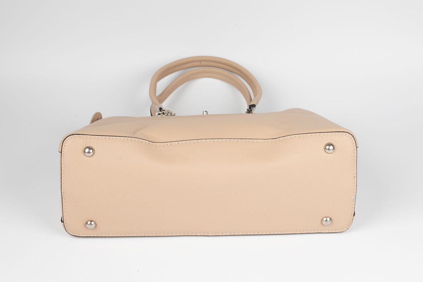 Geanta din piele naturală FENIX FASHION 082 APRICOT