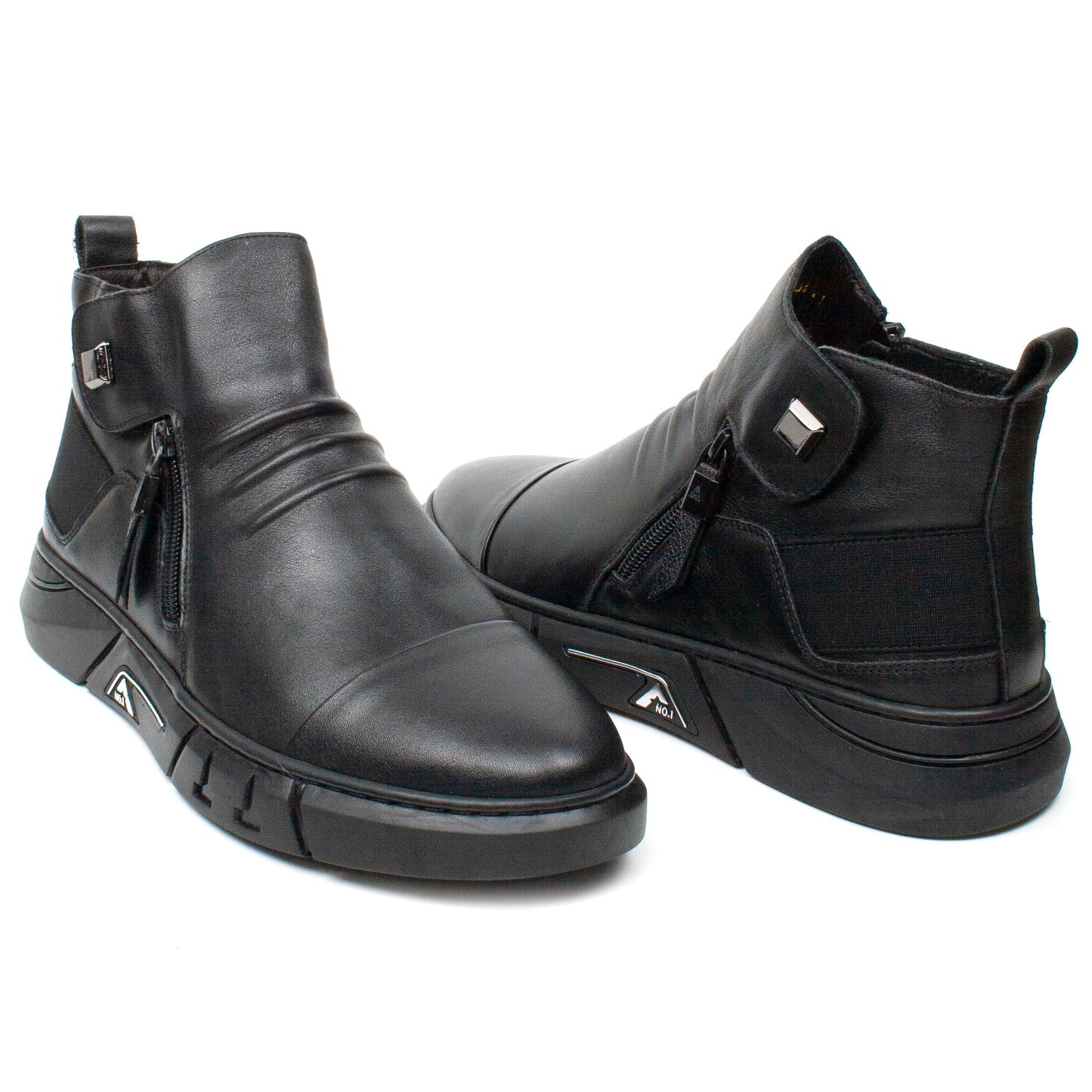 Ghete barbati piele naturala FRANCO GERARDO Sport 04 N