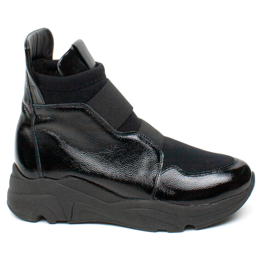 Women's boots genuine leather PELLETERIA Manu N napa lacquer