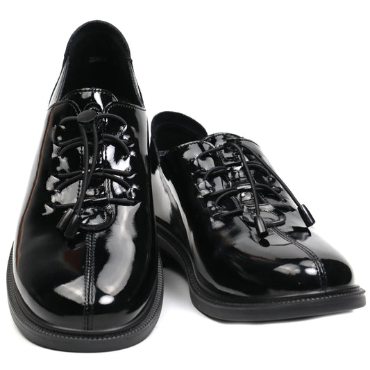 Women's shoes natural patent leather FORMAZIONE G16 N lacquer