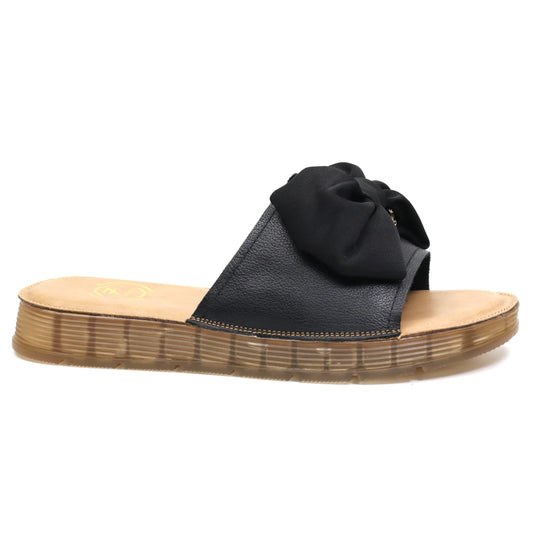 Women's genuine leather flip-flops FORMAZIONE 761 N