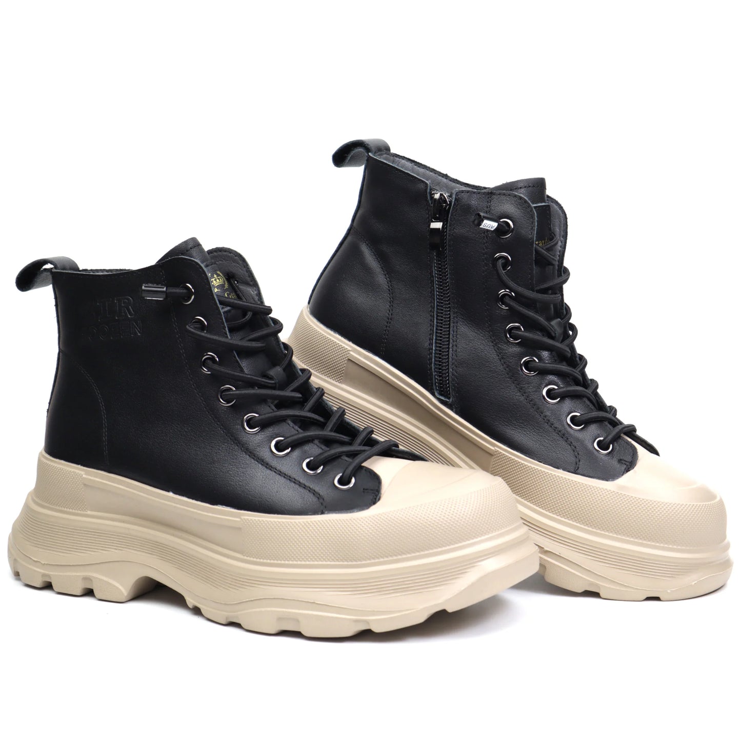 Ghete dama casual piele naturala FRANCO GERARDO 66081