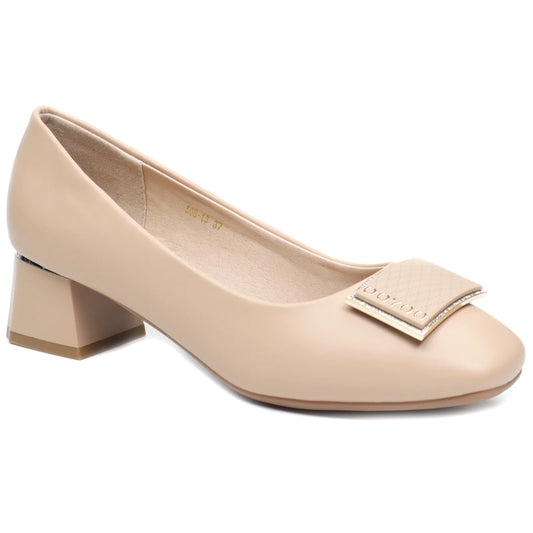 Women's genuine leather shoes FORMAZIONE 508-12 Camel