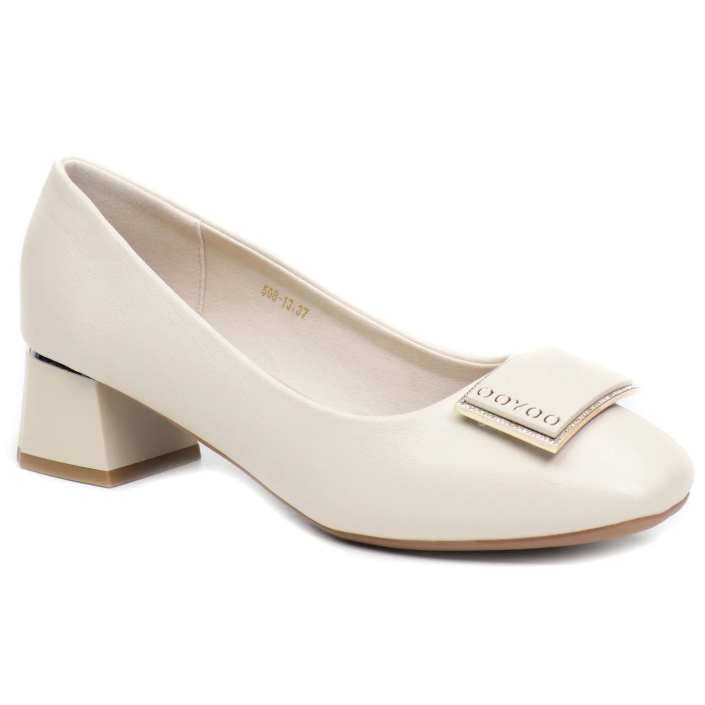 Pantofi dama piele naturala FORMAZIONE 508-13 Crem
