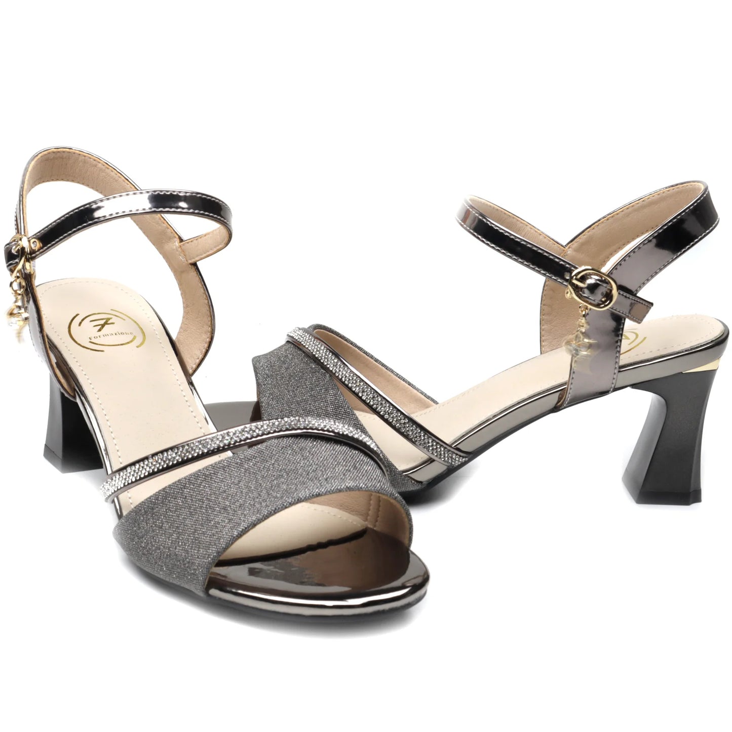 Women's sandals FORMAZIONE 1196 Silver