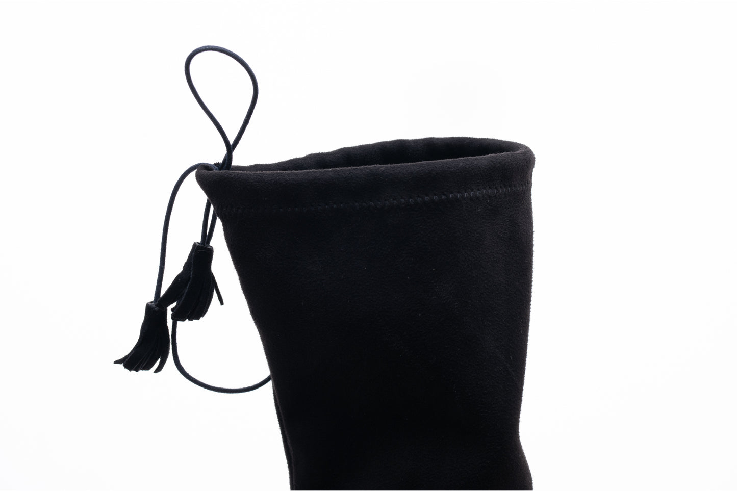 Cizme dama elegante piele naturala FASCINO 1828 negru velur