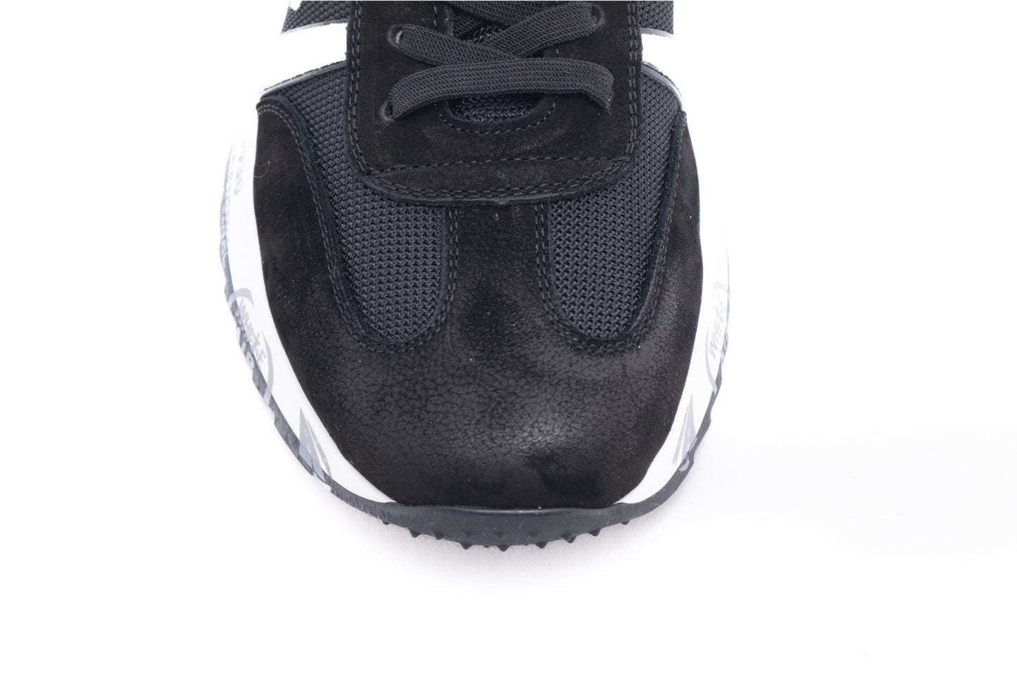 Men's casual shoes natural leather FRANCO GERARDO 2221 black velour