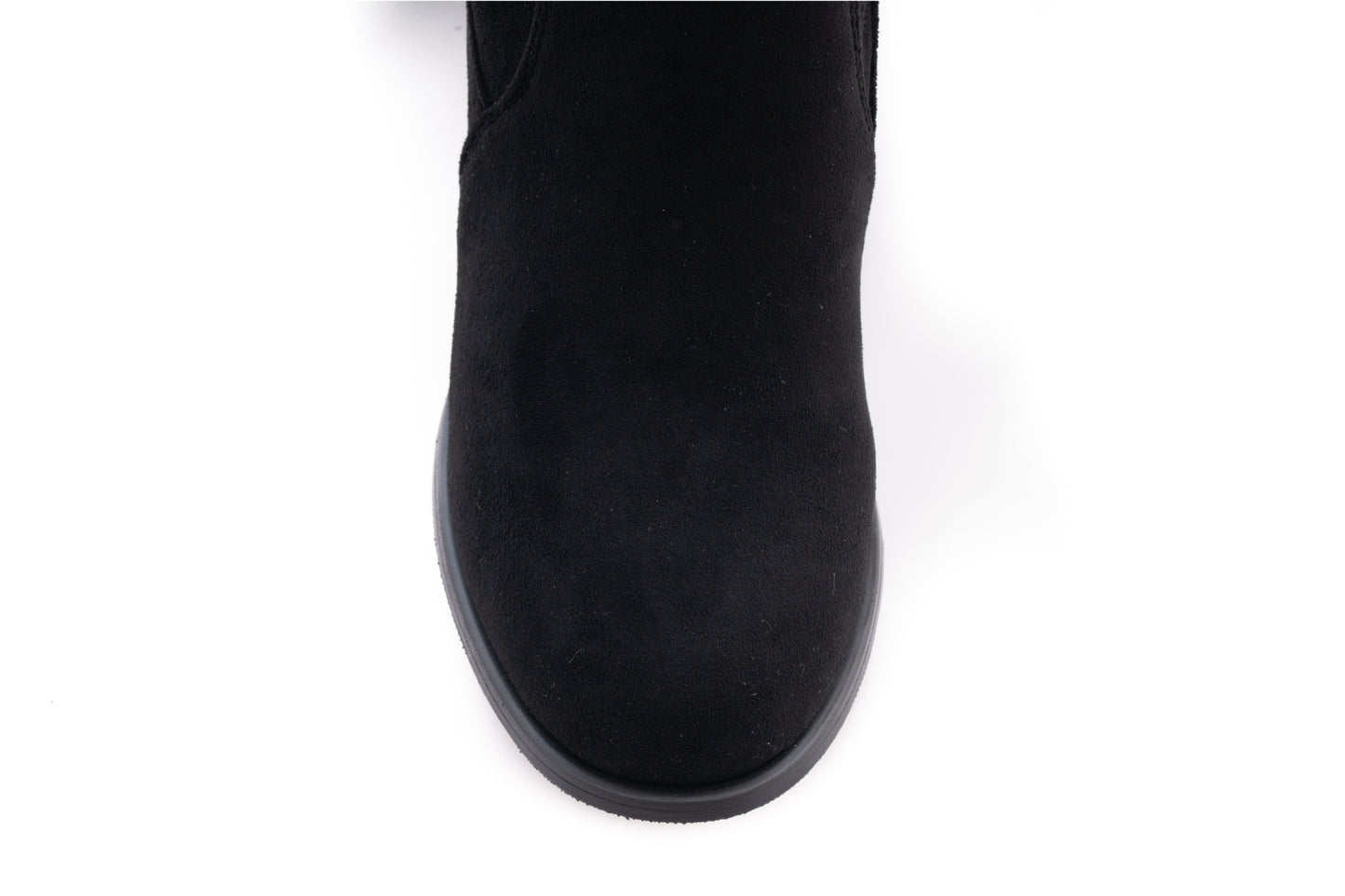 Cizme dama elegante piele naturala FORMAZIONE 536 negru velur