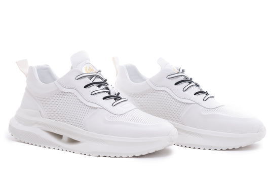 Men's sneakers genuine leather FRANCO GERARDO 27-1 white