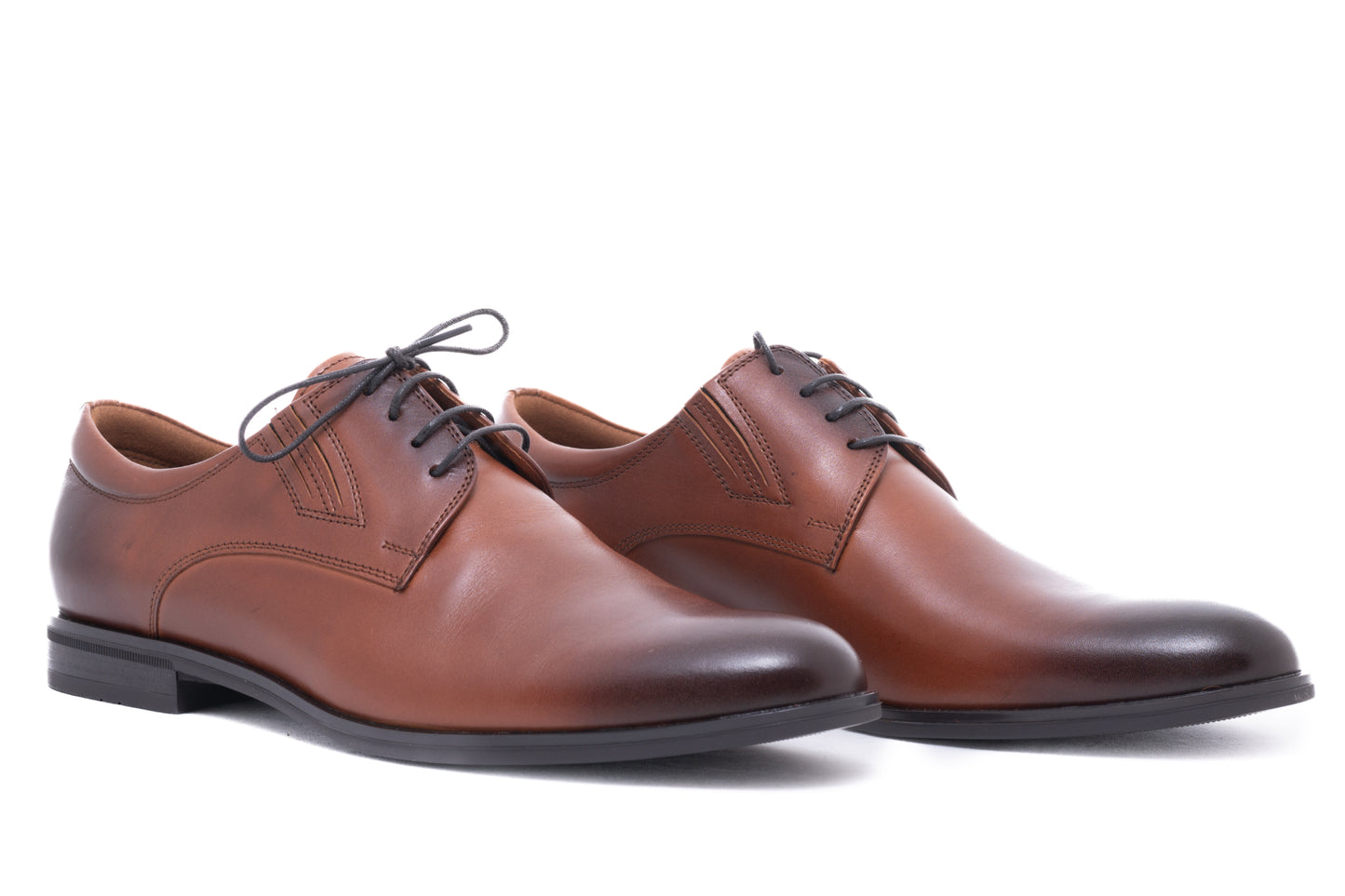 Pantofi barbati eleganti piele naturala 6845 coniac