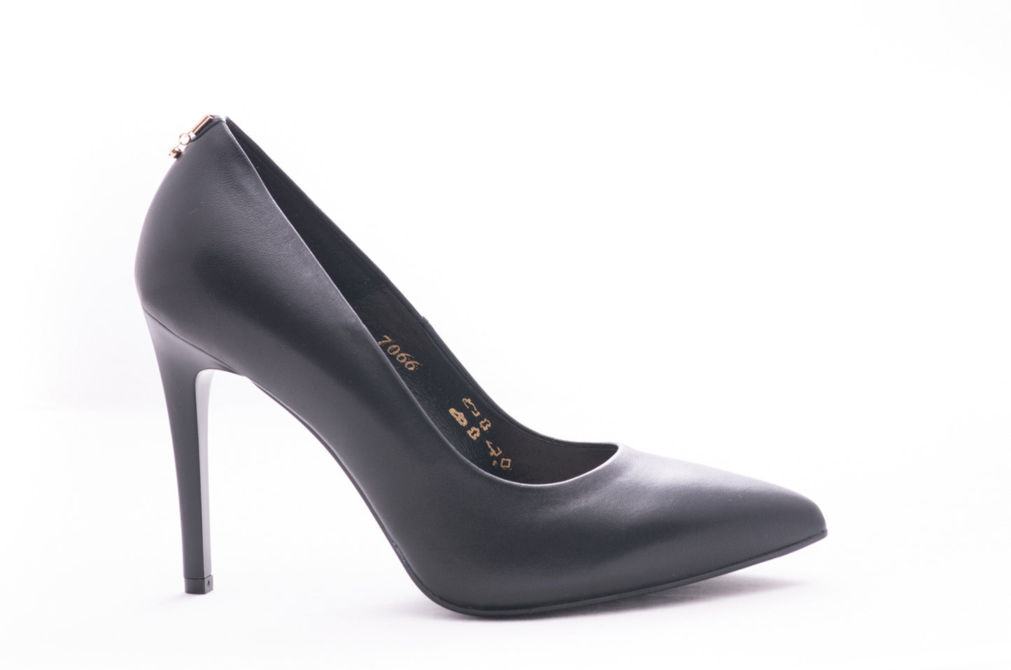 Pantofi dama eleganti piele naturala SALA 7066 negru box