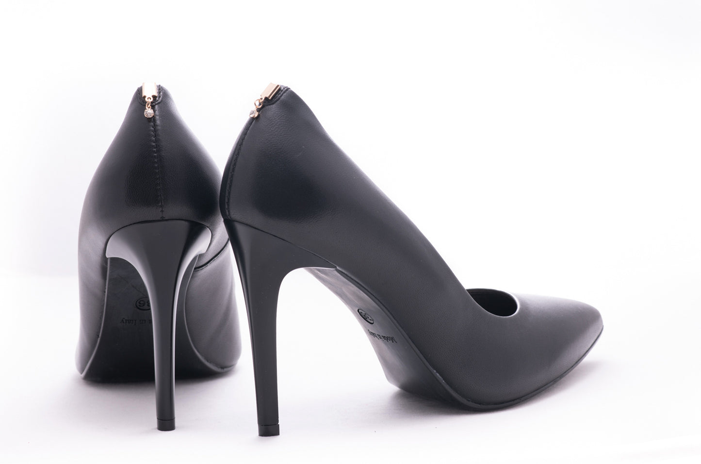 Pantofi dama eleganti piele naturala SALA 7066 negru box