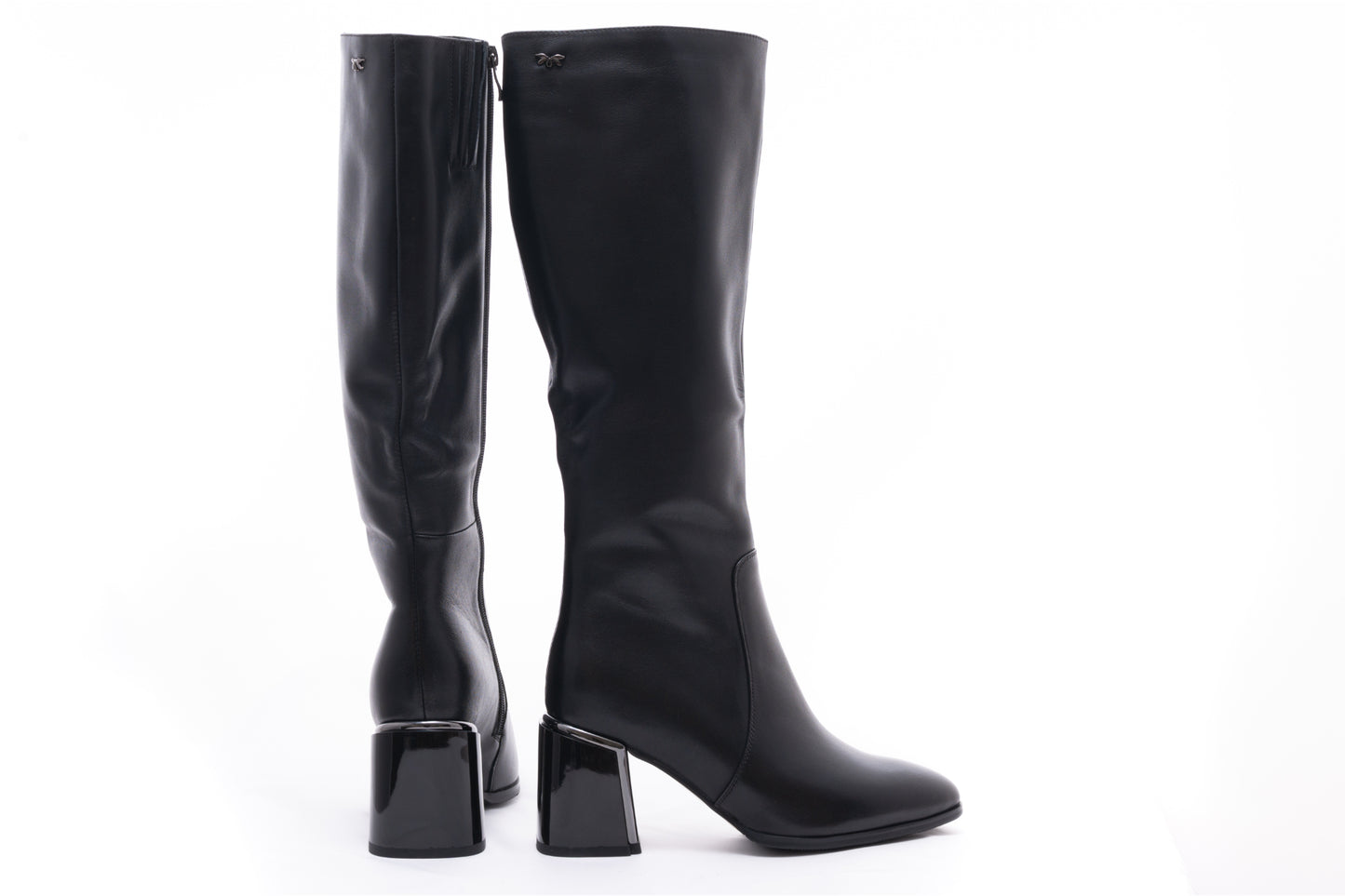 Cizme dama elegante piele naturala 7123 negru