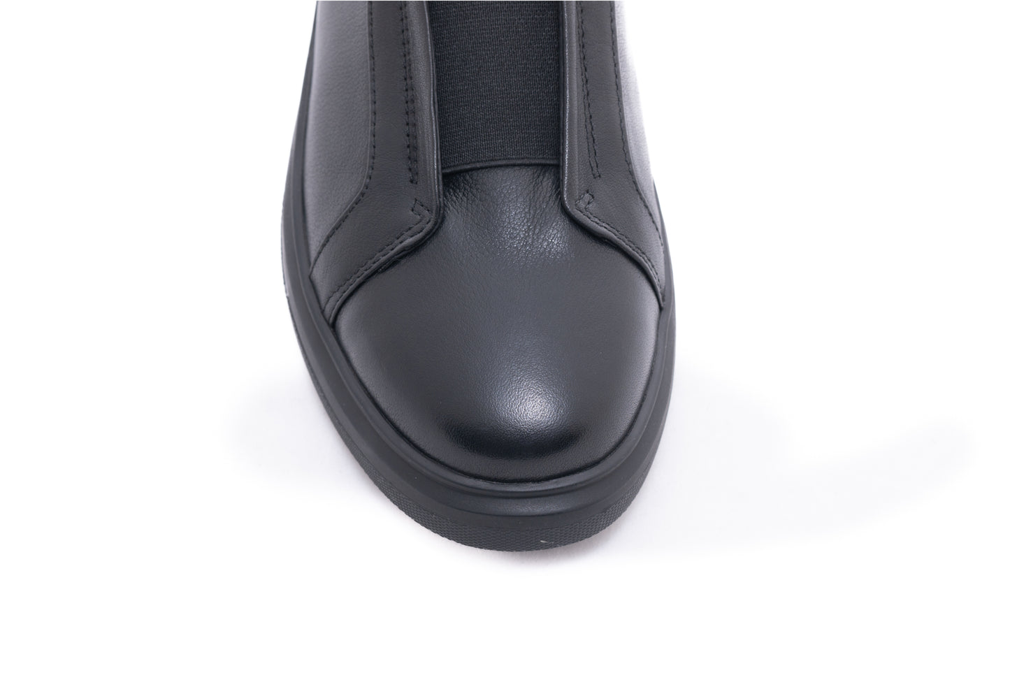 Men's casual shoes made of genuine leather FRANCO GERARDO 1001-1 black