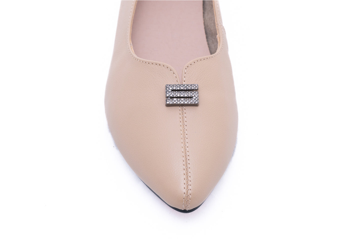 Pantofi dama eleganti piele naturala FORMAZIONE 11-211 apricot