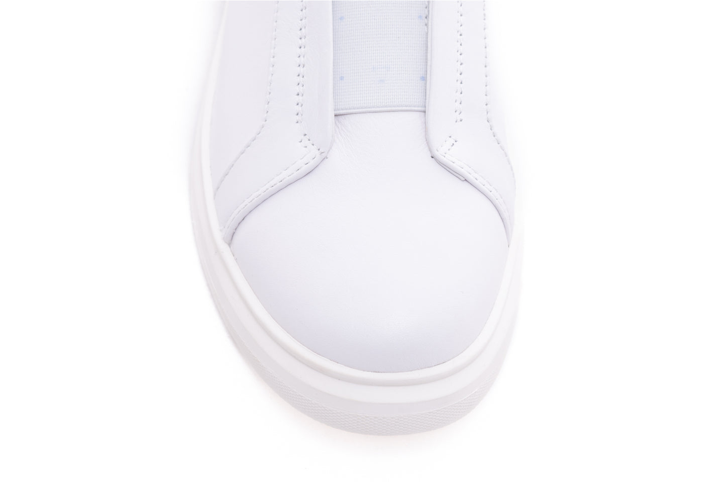 Men's casual shoes made of genuine leather FRANCO GERARDO 1001-1 white