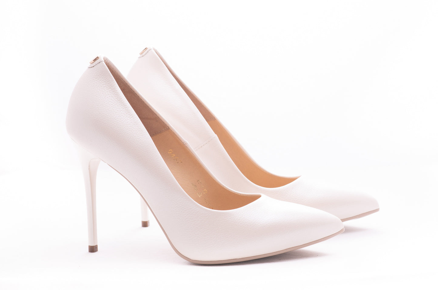 Pantofi dama eleganti piele naturala SALA 9457 crem