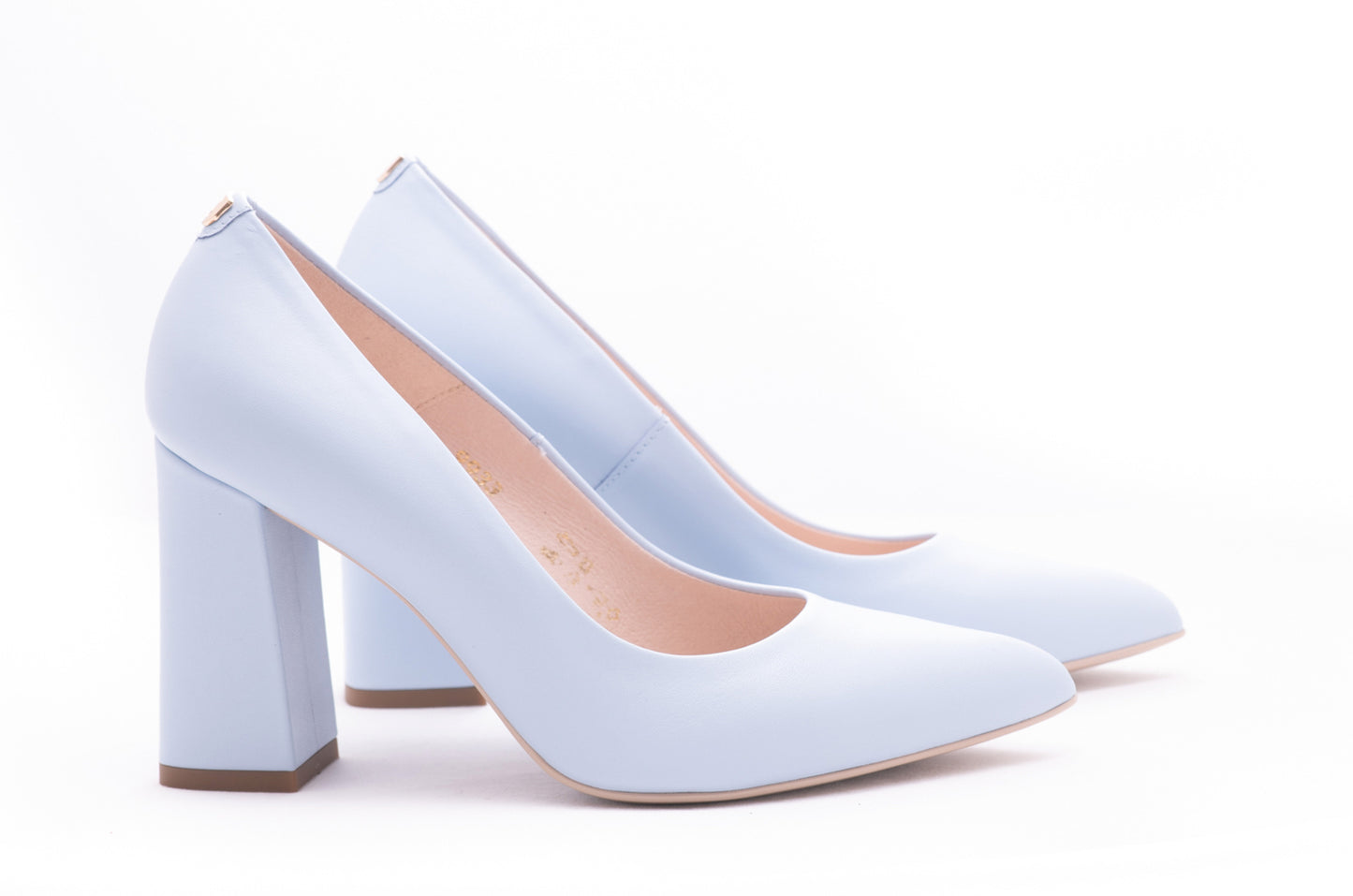 Pantofi dama eleganti piele naturala SALA 9933 albastru
