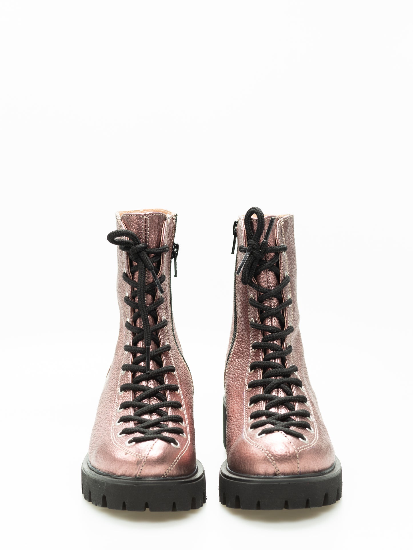 Ghete dama casual piele naturala PREGO 220 biz roze