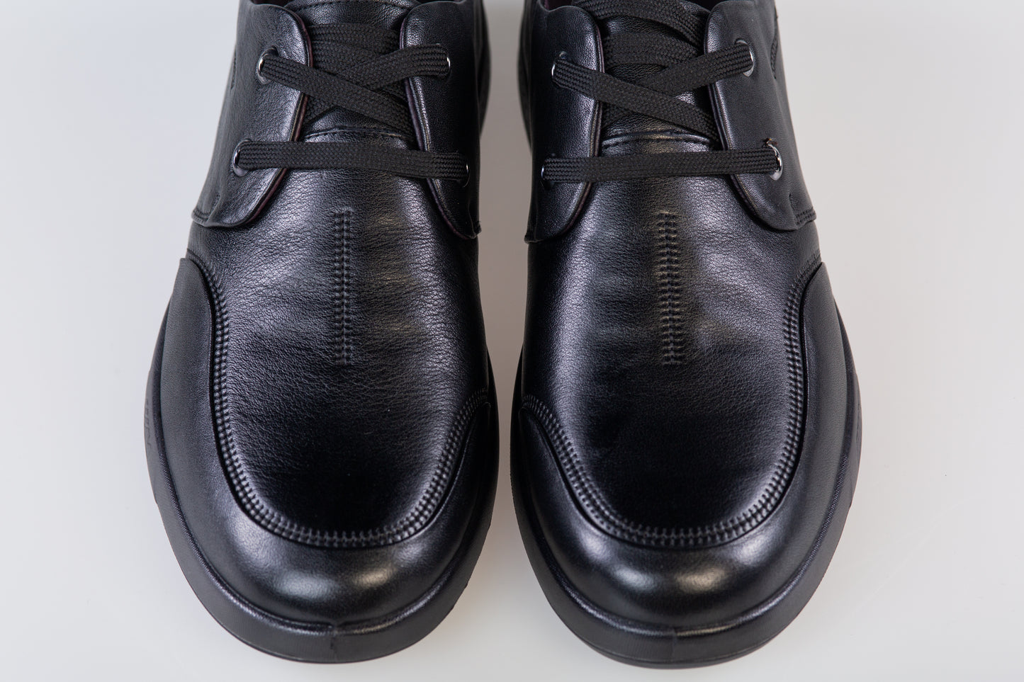 Men's casual shoes made of genuine leather MELS 99105 black