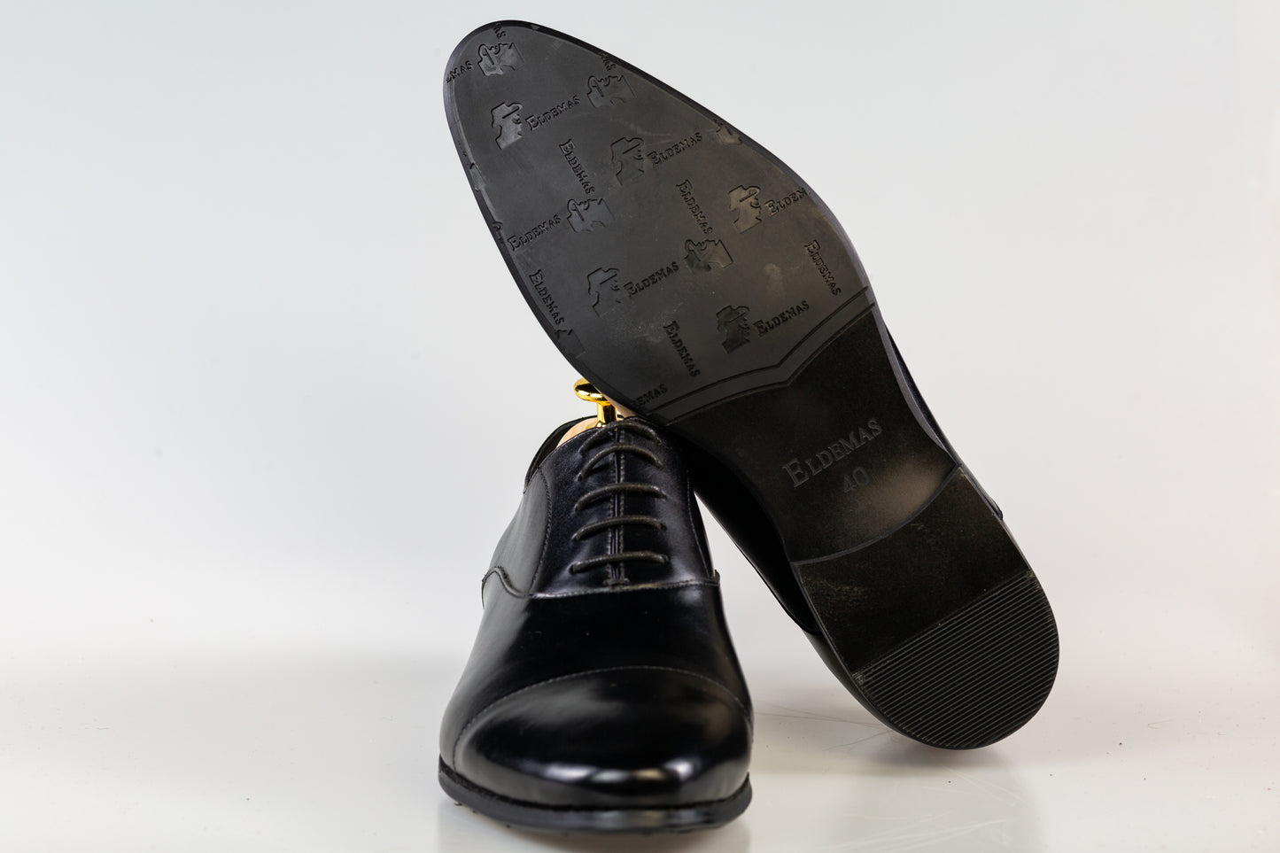Pantofi barbati eleganti piele naturala ELDEMAS 901 negru