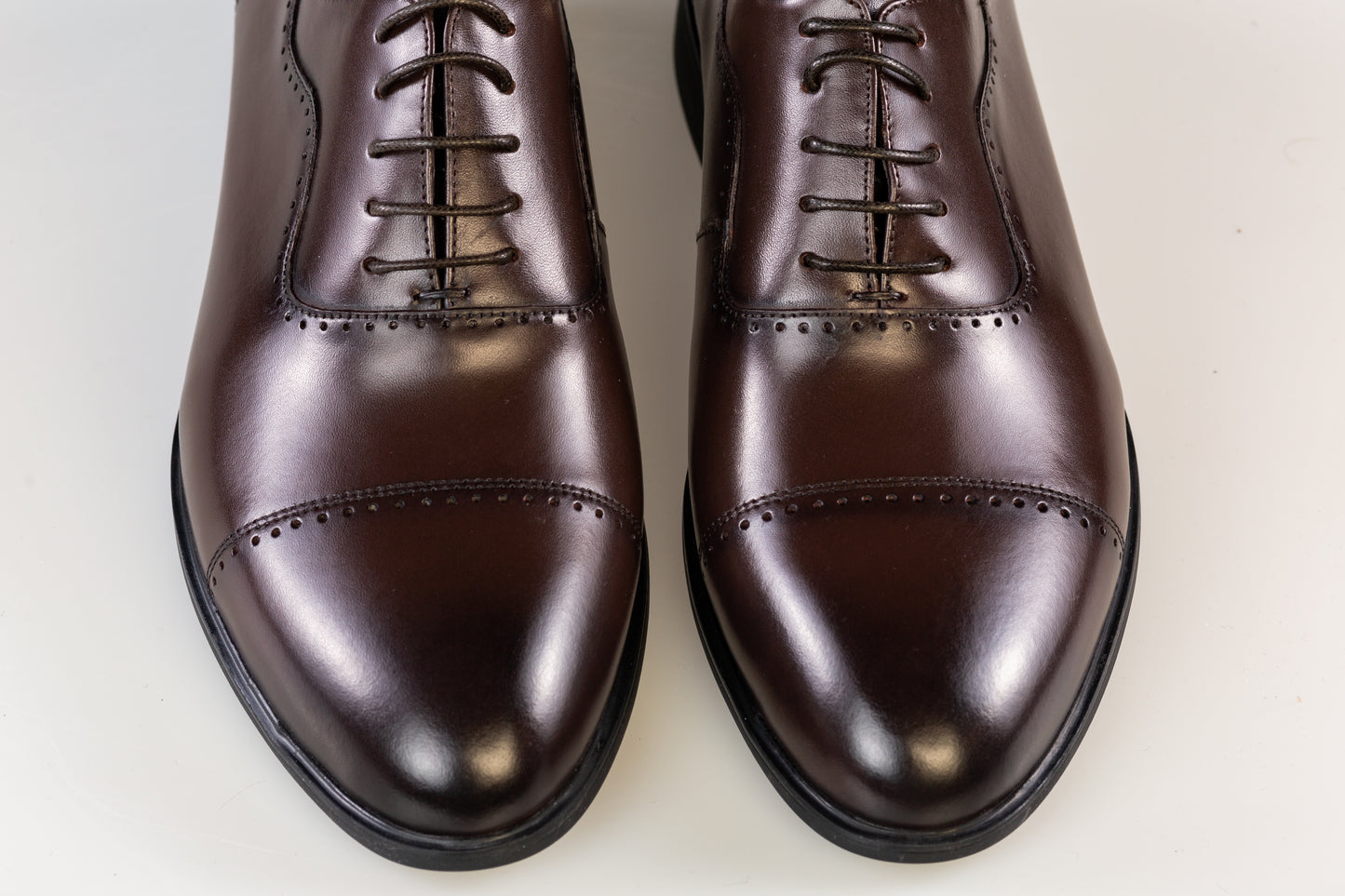 Pantofi barbati eleganti piele naturala ELDEMAS 066-023 cofe
