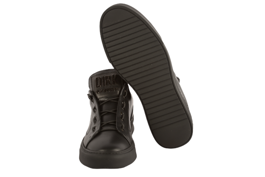 Men's casual shoes made of genuine leather ELDEMAS 90985 black