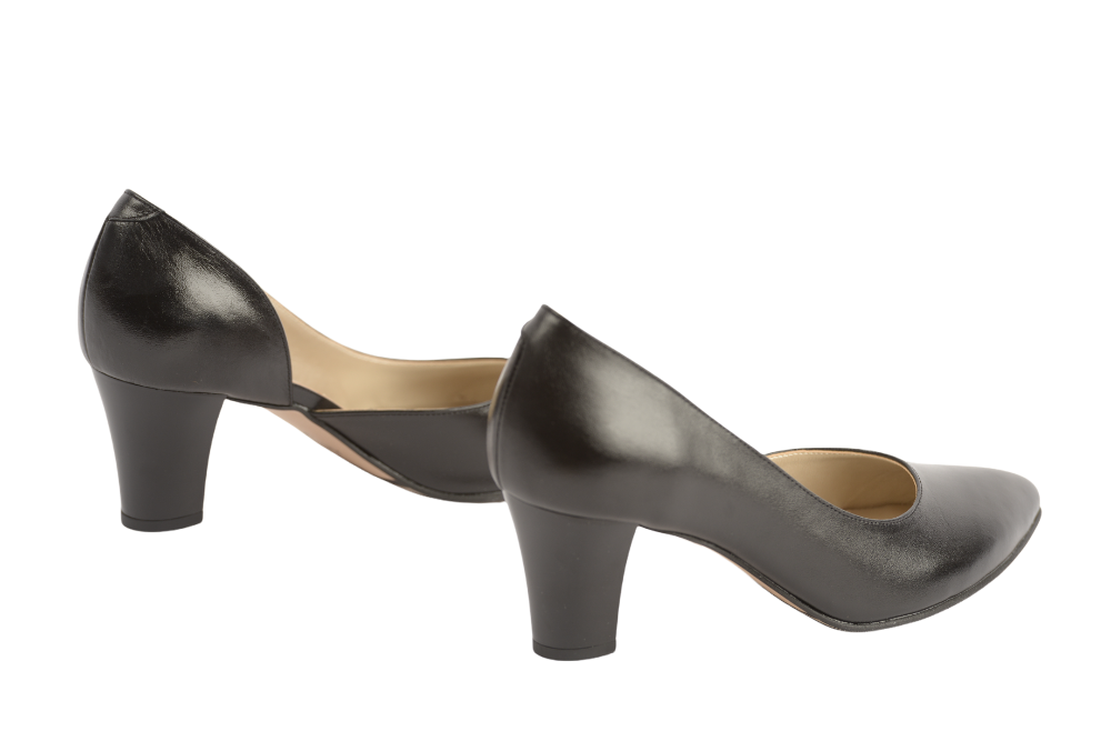 Pantofi dama eleganti piele naturala ANTONIO 2462 negru box