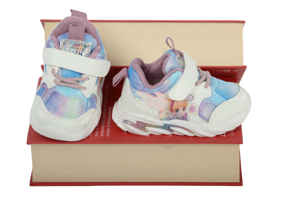 Girls' sneakers, eco-leather, 1002 pink