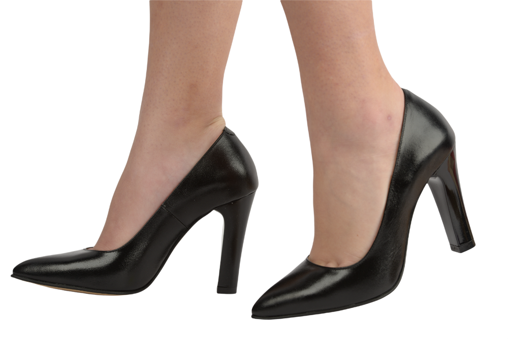 Pantofi dama eleganti piele naturala ANTONIO 97 027 negru box