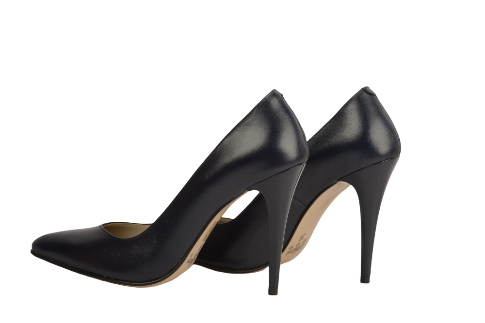Pantofi dama eleganti piele naturala ANTONIO 175 bleu box