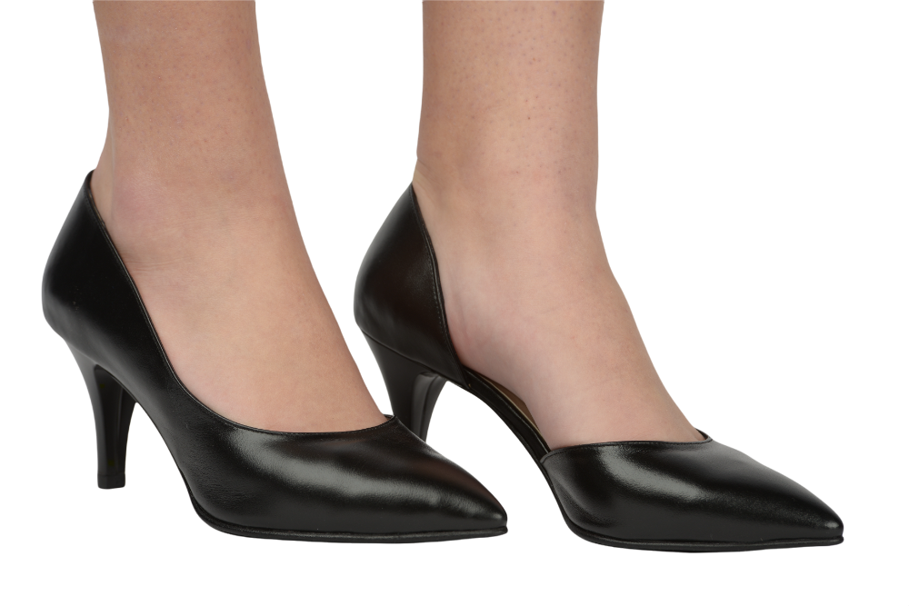 Pantofi dama eleganti piele naturala NINA OCCHINI 62 negru box