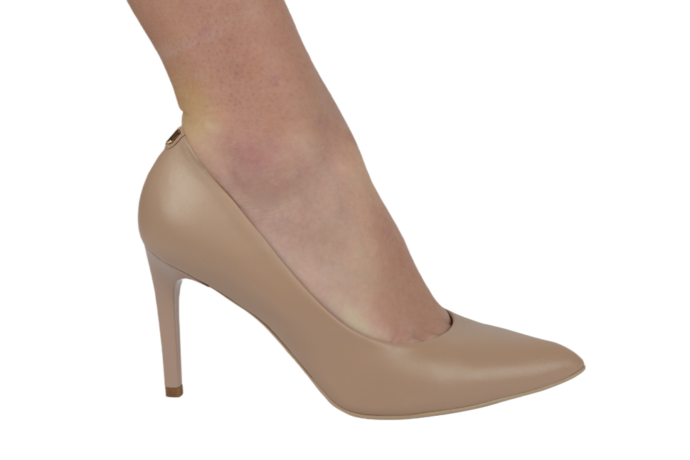 Pantofi dama eleganti piele naturala SALA 9111 nude