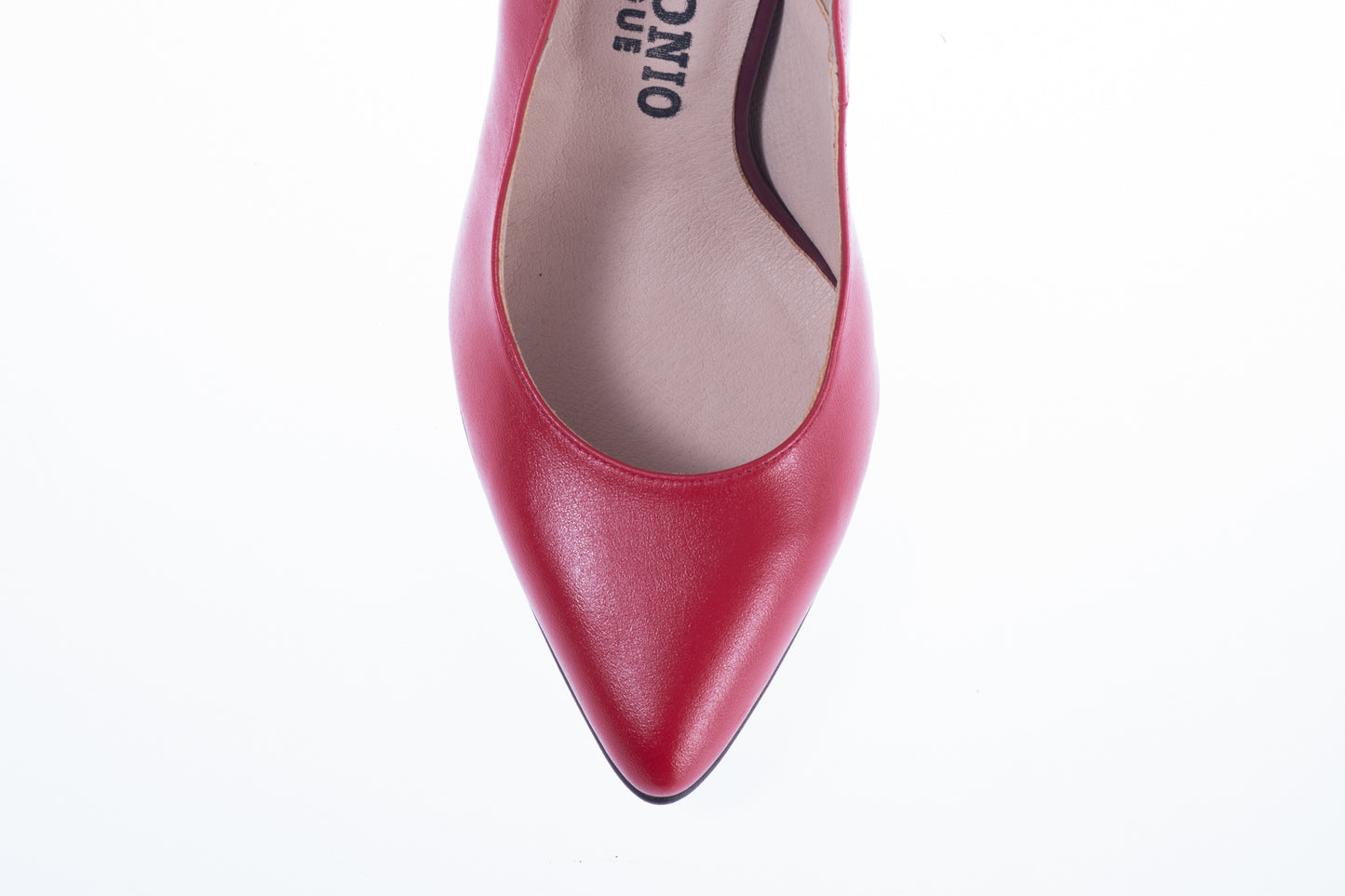 Pantofi dama eleganti piele naturala ANTONIO 28175 rosu box